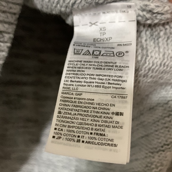 Gap Women’s Light Grey X-Small Sweater - Picture 4 of 9